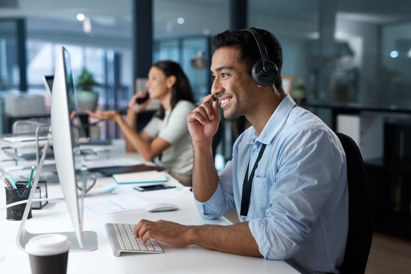 Customer service team