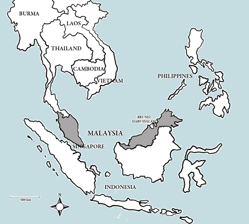 Synexis service coverage map across Malaysia and Southeast Asia